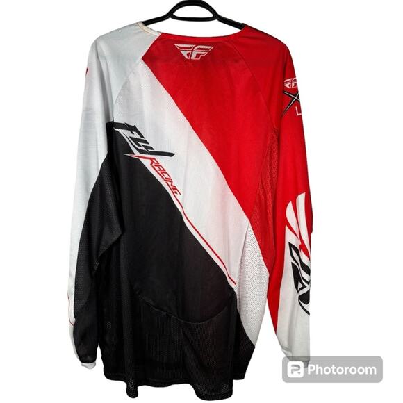 Fly Racing Model Kinetic Mesh Tech Long-sleeve Moto Shirt Size 2XL - Picture 2 of 11